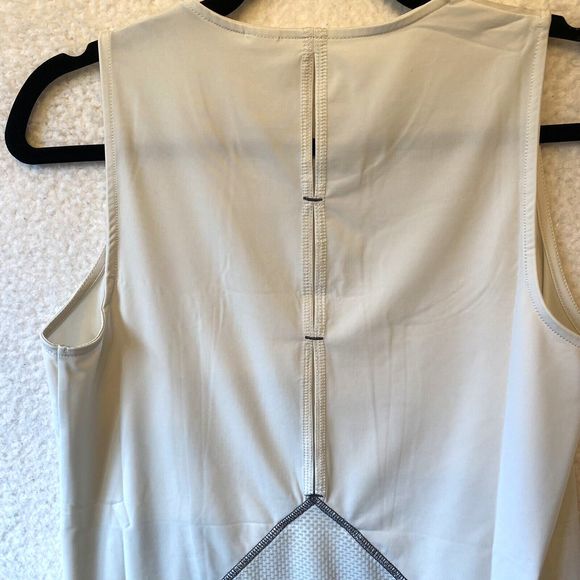 zuda Z-Sol Knit Tank Top With Mesh Detail-Gravity Grey XS NWOT - Picture 6 of 11